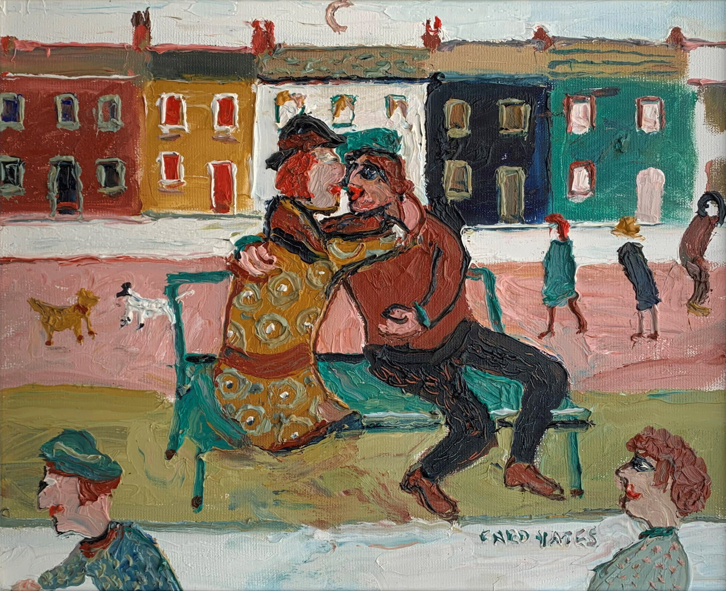 FRED YATES, 1922-2008 | The Kiss