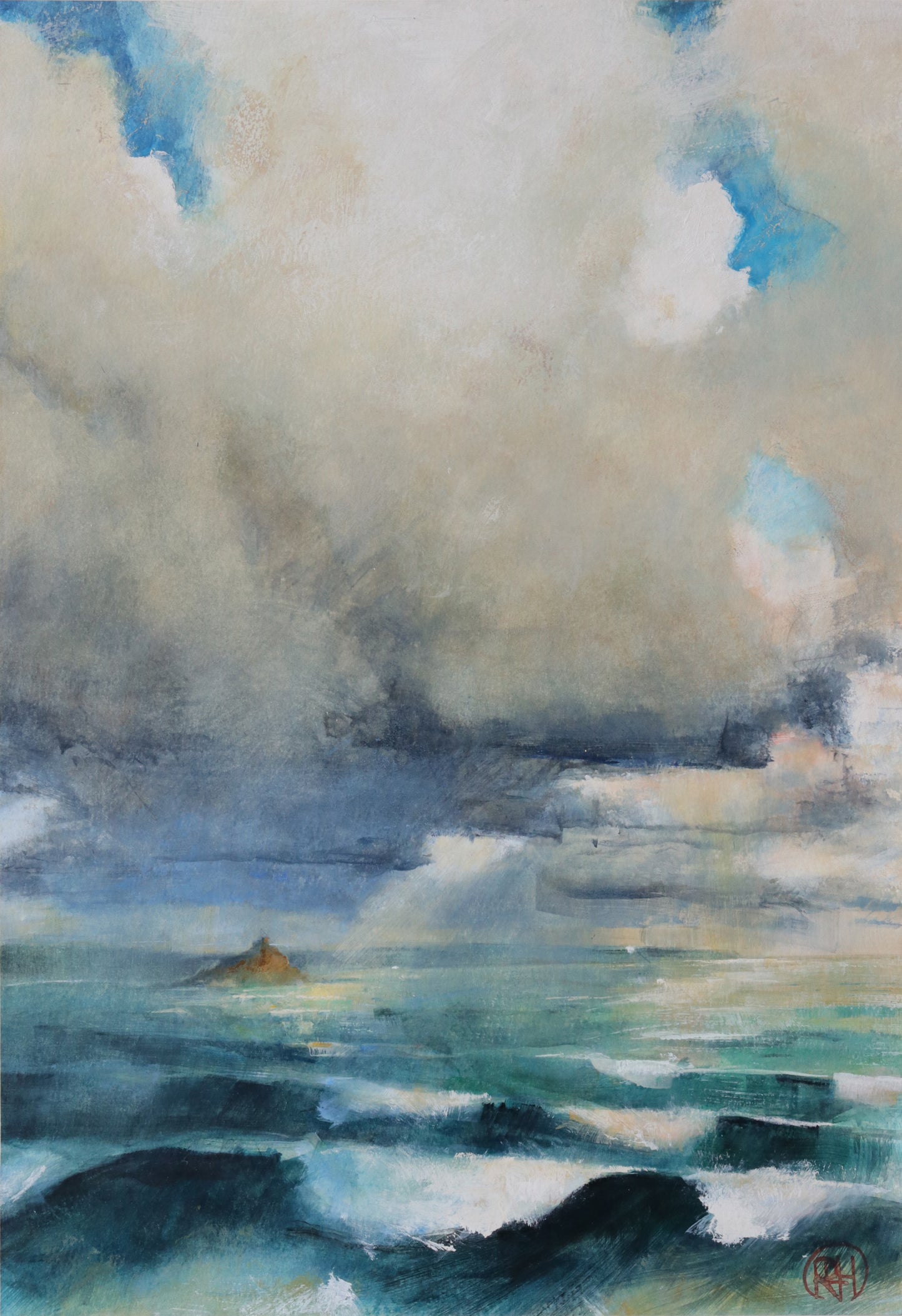RICHARD LANNOWE HALL | The Mount and Cloud I, 2004